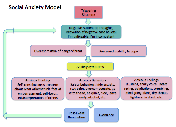 self presentation theory of social anxiety